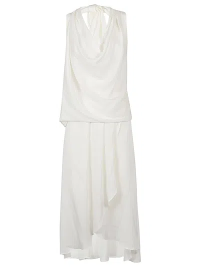 Silk95five White Worth Ave Silk Short Dress