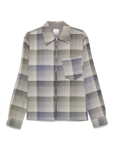 Ps By Paul Smith Ps Paul Smith Checked Cotton Shirt Jacket
