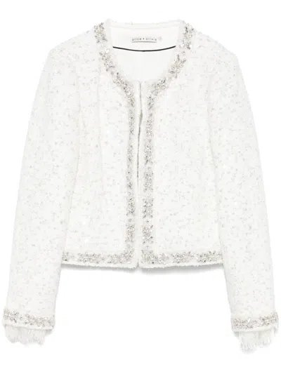 Alice And Olivia Embroidered Short Jacket