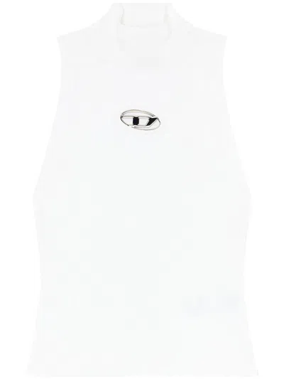 Diesel Women M-onervax Stand-up Collar Top