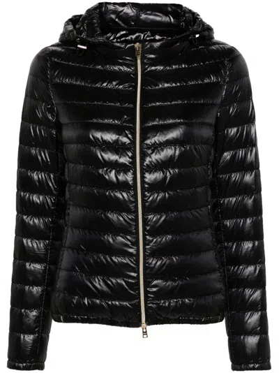 Shop Herno Nylon Short Down Jacket