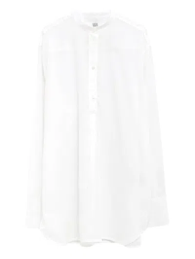 Totême Toteme Stand Up Collar Blouse