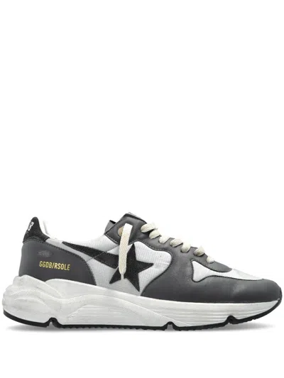 Golden Goose Men Running Sole Leather Sneakers