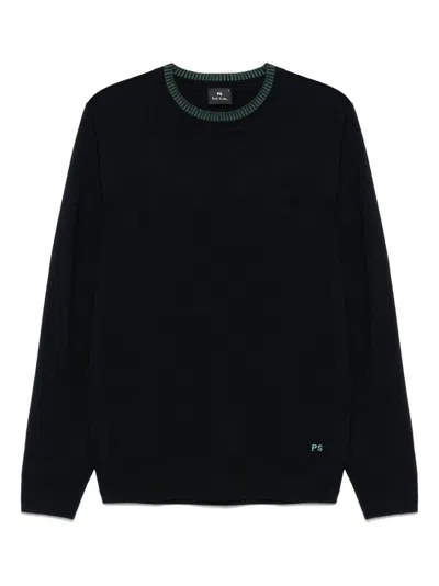 Ps By Paul Smith Ps Paul Smith Wool Crewneck Sweater