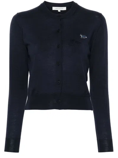 Maison Kitsuné Baby Fox Patch Regular Cardigan-s Nd Maison Kitsune Female
