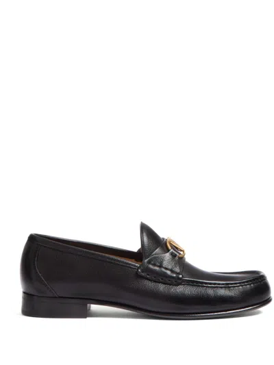 Valentino Garavani Vlogo Signature Loafer With Gold-tone Logo Detail