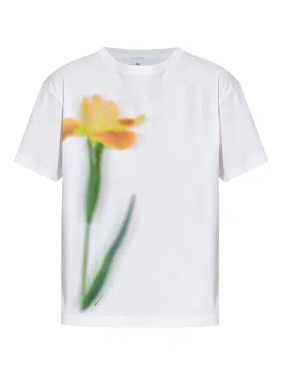 Ps By Paul Smith Ps Paul Smith Womens Flower Stem T Shirt