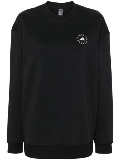 Adidas By Stella Mccartney Logo Cotton Blend Sweatshirt