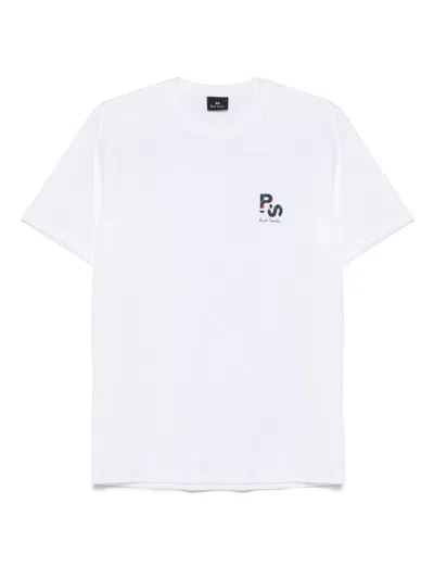 Ps By Paul Smith Ps Paul Smith Logo-print Cotton T-shirt