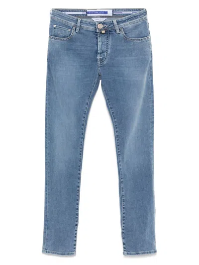 Jacob Cohen Slim Fit Denim Jeans With Belt Loops