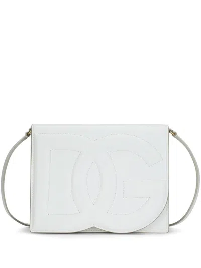 Dolce & Gabbana Women Dg Logo Leather Crossbody Bag