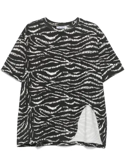 Attico T-shirt Black E White
