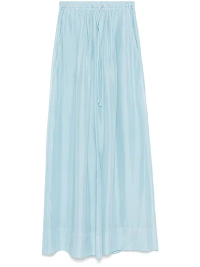Forte Forte Women Silk Wide-leg Trousers