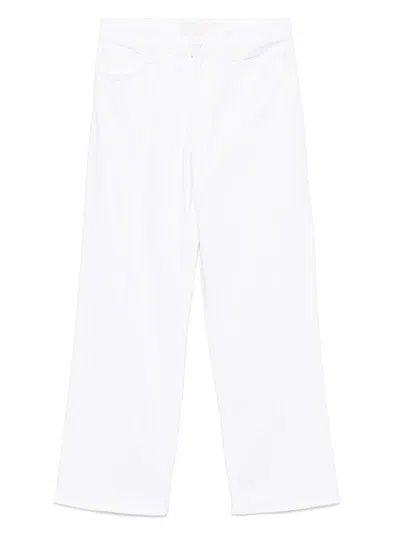 Mother The Spinner Zip Sneak Jeans