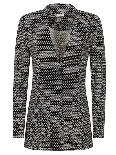 Siyu Printed Single-breasted Jacket