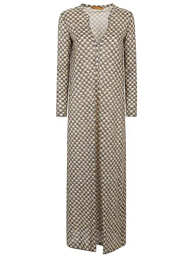 Siyu Printed Long Dress