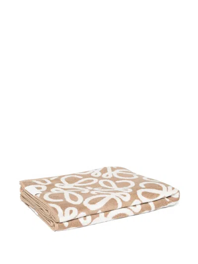 Loewe Cotton Terry Towel Swimwear Beige