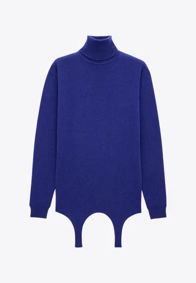 Saint Laurent Cashmere Long-sleeved Turtleneck Sweater