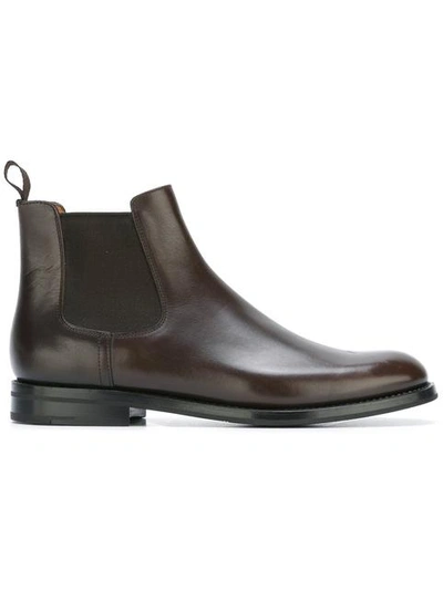 Church's Monmouth Leather Ankle Boots In Light Lrowe