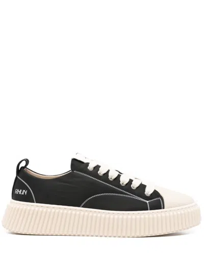 Rhun 2020 Treble Lace-up Platform Trainers