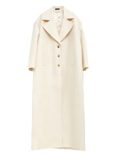 Gucci Oversized Wool And Silk-blend Jacquard Coat