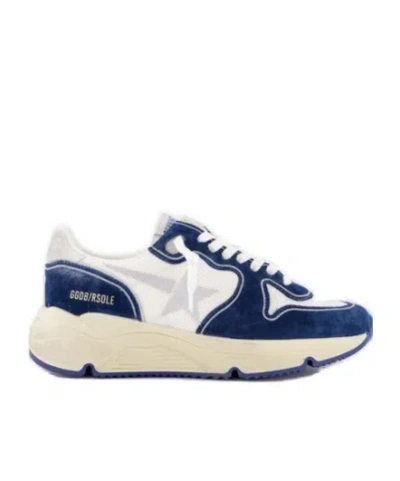 Golden Goose `running Sole` Sneakers In Blue