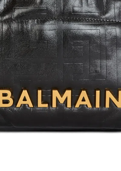 Balmain 1945 Soft Tote Bag In Black