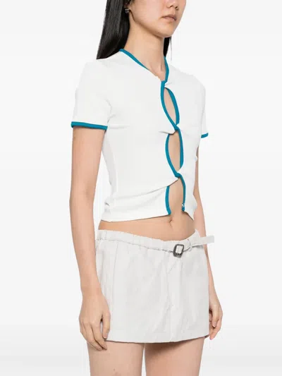 Christopher Esber Open-twisted Bind T-shirt