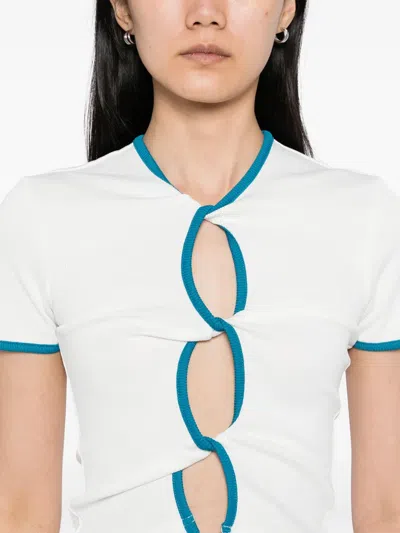 Christopher Esber Open-twisted Bind T-shirt