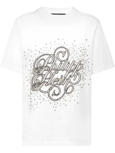 Philipp Plein T-shirt Man Fit Crystal Strass