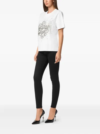 Philipp Plein T-shirt Man Fit Crystal Strass