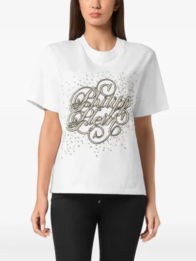 Philipp Plein T-shirt Man Fit Crystal Strass