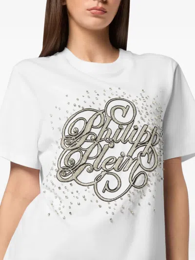 Philipp Plein T-shirt Man Fit Crystal Strass