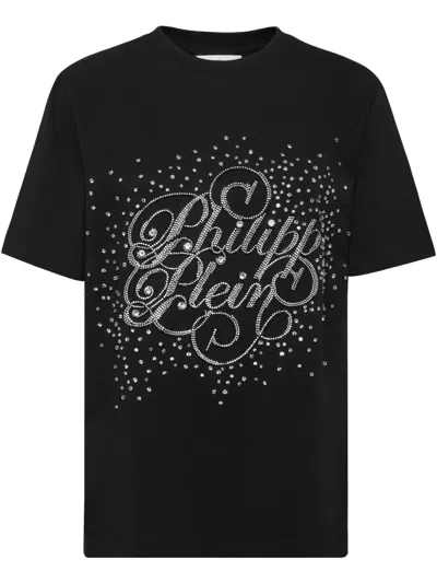 Philipp Plein T-shirt Man Fit Crystal Strass
