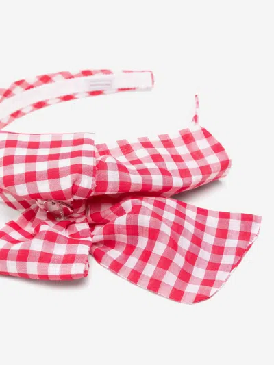 Monnalisa Checked Headband
