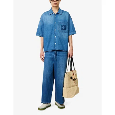 Loewe Crop Denim Pants