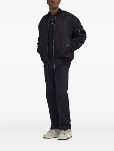 斑马纹飞行员夹克