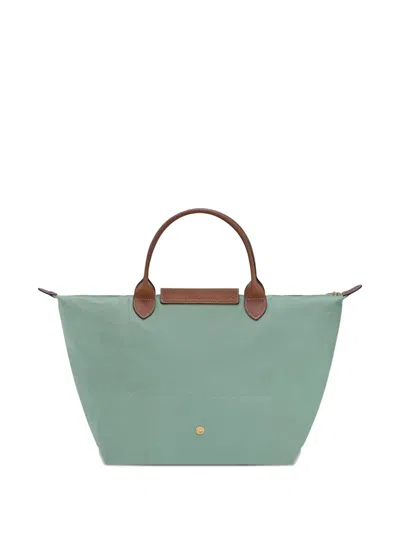 Longchamp Medium Le Pliage Original Tote Bag In Green