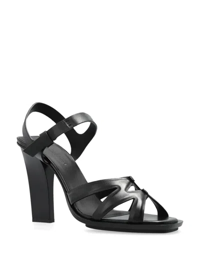 Max Mara Minimal Square Heel Sandals