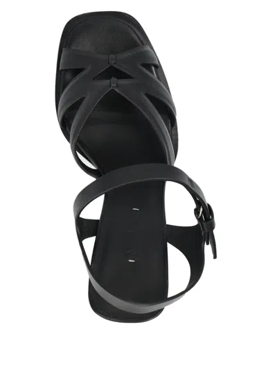 Max Mara Minimal Square Heel Sandals