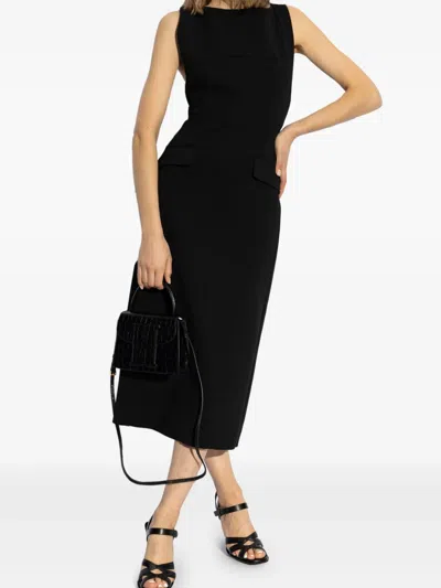 Max Mara Minimal Square Heel Sandals