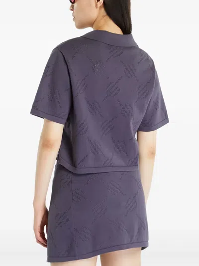 Daily Paper Repatty Textured Polo Top