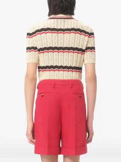 Valentino Polo Shirt Vlogo Signature In Multi