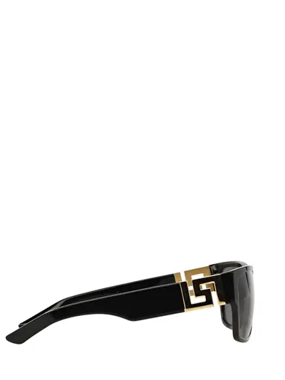 Versace Square-frame Sunglasses In Black