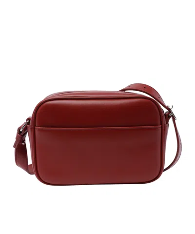 Courrèges Modern Camera Bag Adjustable Strap In Red