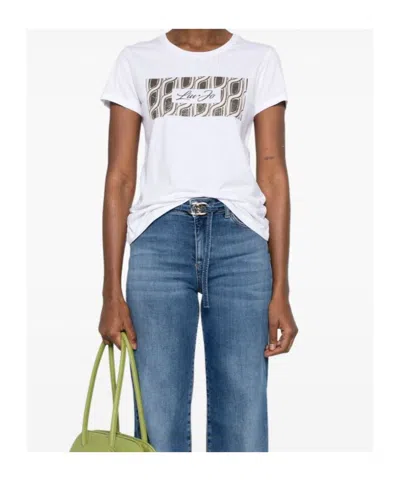 Liu •jo Crystal-embellishment T-shirt