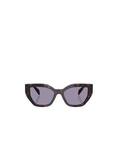 Prada Tortoiseshell-effect Cat-eye Sunglasses