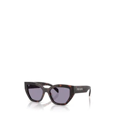 Prada Tortoiseshell-effect Cat-eye Sunglasses