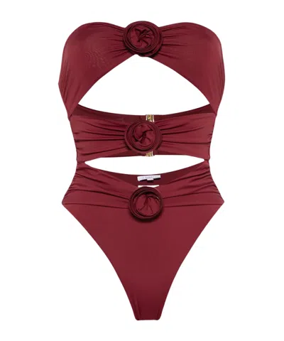 La Reveche Swimsuit  Woman Color Burgundy