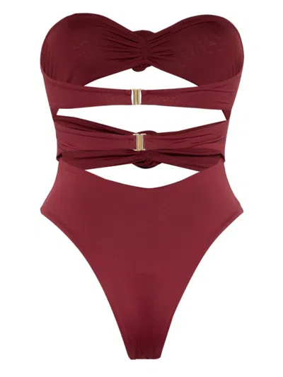 La Reveche Swimsuit  Woman Color Burgundy